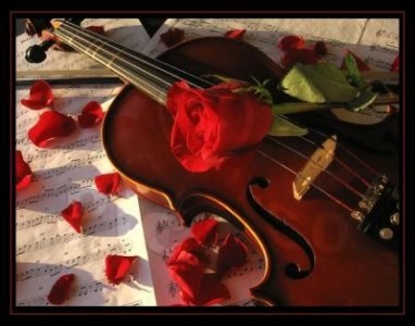 Harp, Violin and Soprano Voice