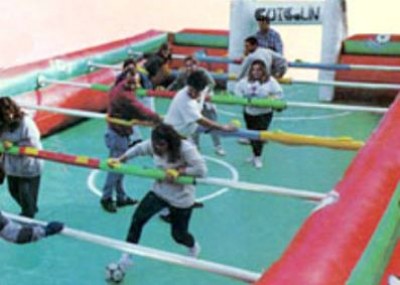 Calcio Balilla Umano